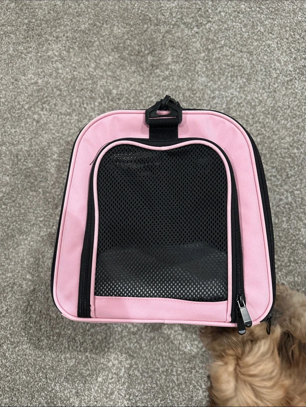 Pet Travel Carrier Bag - Pink